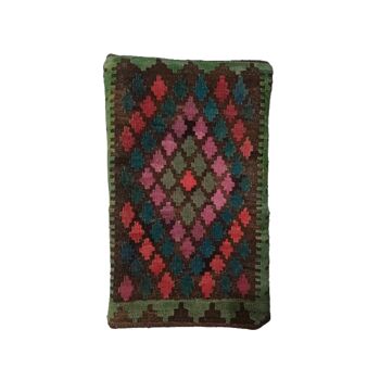 Housse de coussin Kilim Treehouse tissée à la main 2