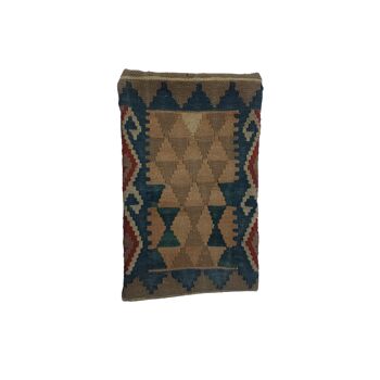 Housse de coussin en bouleau tissé à la main Kilim 2