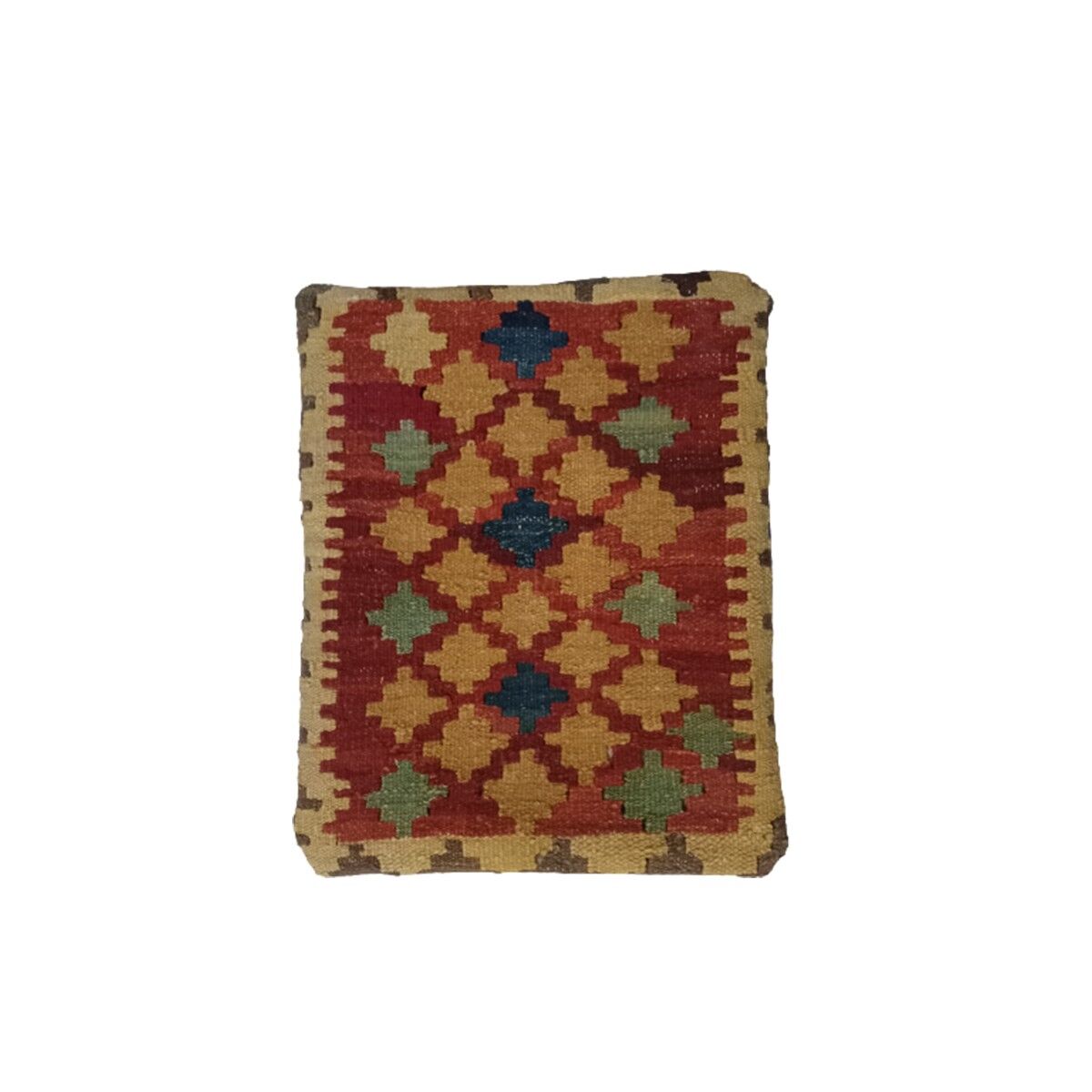 Fodera per cuscino espresso Kilim intrecciata a mano