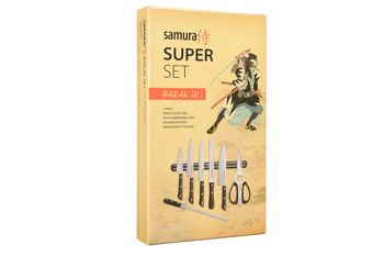SAMURA HARAKIRI SUPER Coffret de 5 couteaux de cuisine 2
