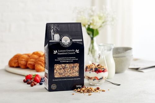 Luxury Granola Hazelnut Crunch (500g)