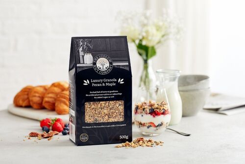 Luxury Granola Pecan & Maple (500g)