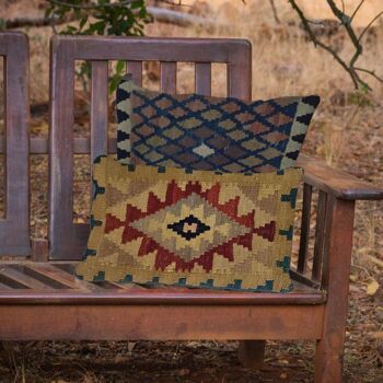 Kilim handvävt Cape Palliser kuddfodral 1