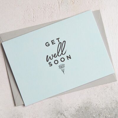 Greetings Card - Get Well Soon