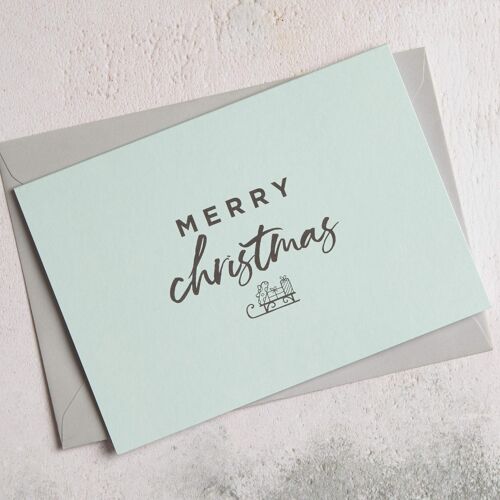 Greetings Card - Merry Christmas
