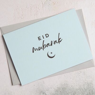 Tarjeta de felicitaciones - Eid Mubarak