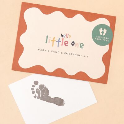 Hallo Baby Hand- und Fußabdruck-Kit