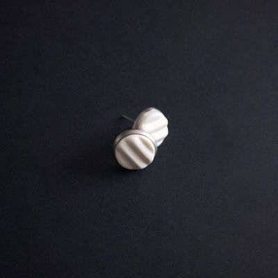 Sand earrings - Ivory