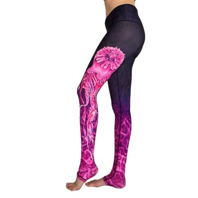 Leggings de yoga méduses