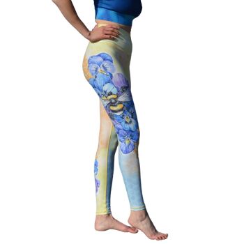 Leggings de yoga abeille 2