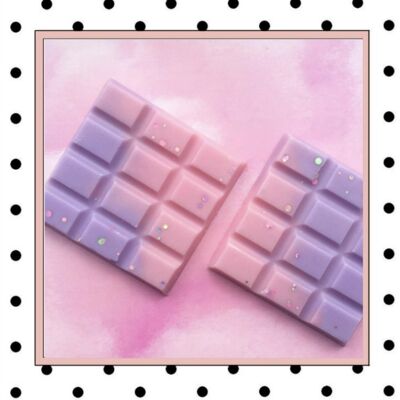 Rhubie Rose Soy Wax Melt Square Bar