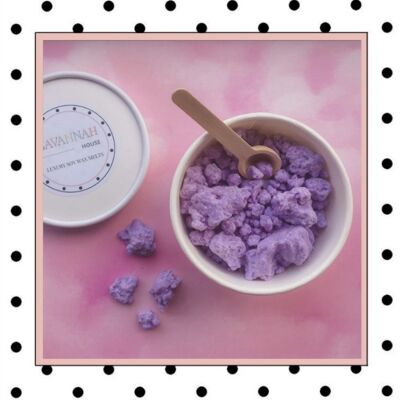 Purple Rain Soy Wax Melt Crumble Pot