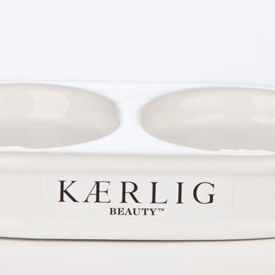 Kaerlig Beauty - Ceramic Soap and Silk Stand