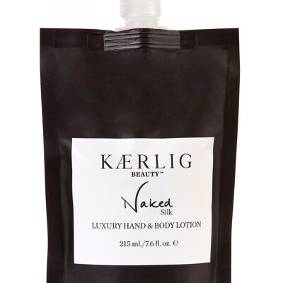 Refill Pouch of Naked Silk Luxury Hand and Body Lotion