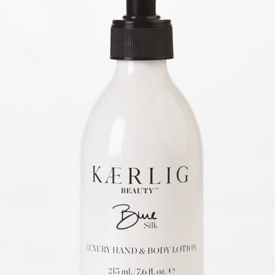 Blue Silk Luxury Hand and Body Lotion