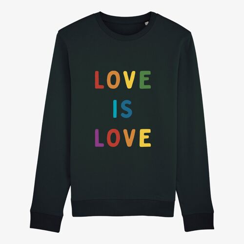 Sweatshirt femme - love is love