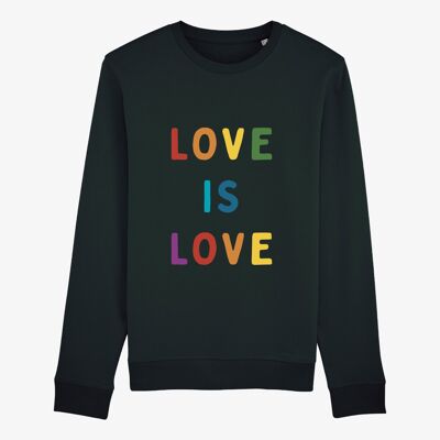 WOMEN'S SWEATSHIRT - LOVE IS LOVE