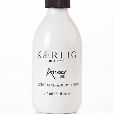Amber Silk Luxury Hand and Body Lotion