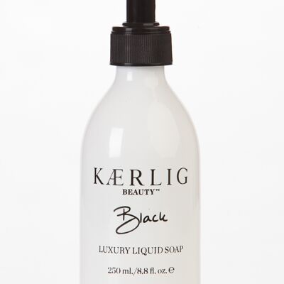 Luxury Liquid Soap in Kærlig Beauty Black Parfum