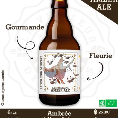 Le Veilleur de Bières bio - Amber Ale 33cl 6%