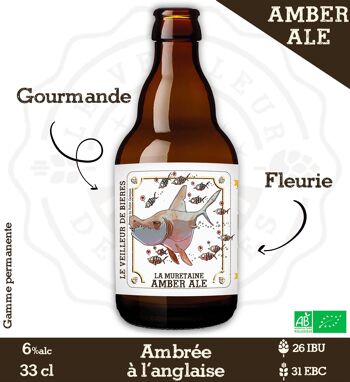 Le Veilleur de Bières bio - Amber Ale 33cl 6% 1