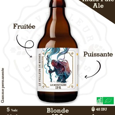 Le Veilleur de Bières bio - IPA 33cl - 5%