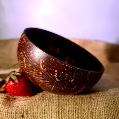 Ko Lipe Coconut Bowl | Beautifully Hand Engraved