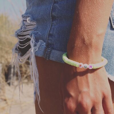 Bracelet SUN-DAY Vert pomme