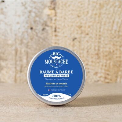Beard balm 98% natural - 50ml - Made in France 4BM00146