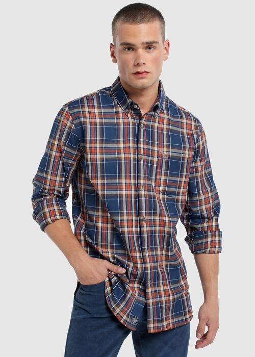 Bendorff Shirt for Mens in Winter 20 | 100% COTTON Blue - 111