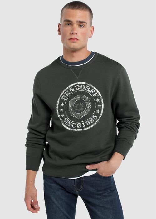 Bendorff Sweater for Mens in Winter 20 | 100% COTTON Green - 277