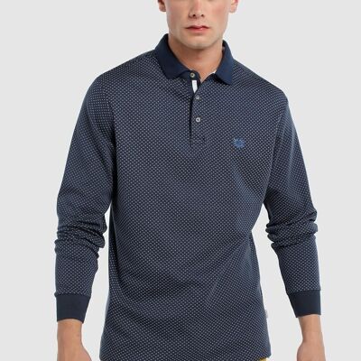 Bendorff Polo T-Shirt da Uomo | 100% COTONE Navy - 269