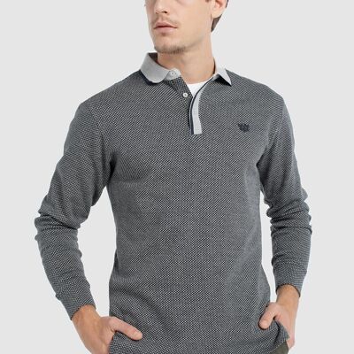 -Shirt polo Bendorff pour hommes | 100% COTON Noir - 299