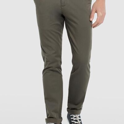 Pantaloni Bendorff da uomo per l'inverno 20 | 98% COTONE 2% ELASTAN Verde - 274