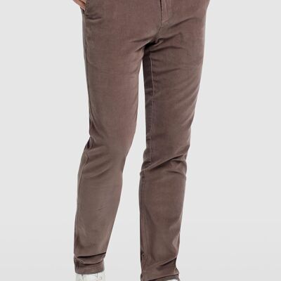 Bendorff Trousers for Mens in Winter 20 | 98% COTTON 2% ELASTANE Dark Brown - 286
