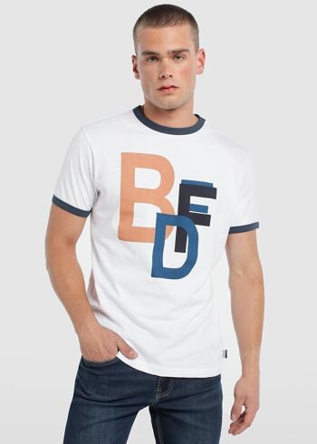 -Shirt Bendorff pour homme en hiver 20 | 100% COTON Blanc - 201