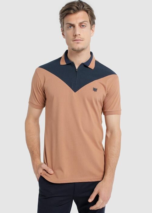 Bendorff Polo T-Shirt for Mens in Winter 20 | 100% COTTON Brown - 280