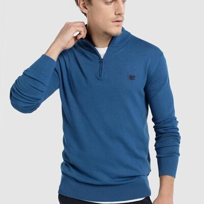 Maglia Bendorff da uomo per l'inverno 20 | 80% COTONE 20% VISCOSA Blu - 266