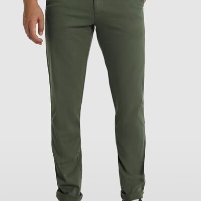 Bendorff Trousers for Mens in Winter 20 | 98% COTTON 2% ELASTANE Dark Green - 277
