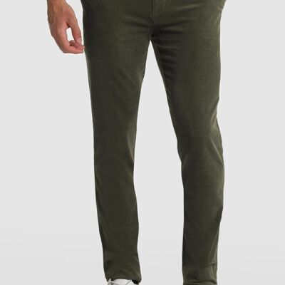 Pantaloni Bendorff | 98% COTONE 2% ELASTAN Verde - 275