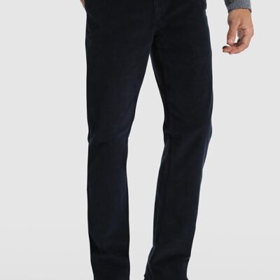 Pantalon Bendorff pour homme en hiver 20 | 98% COTON 2% ÉLASTHANNE Marine - 269