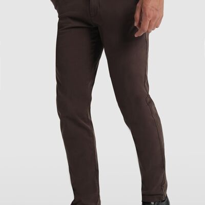 Pantaloni Bendorff da uomo per l'inverno 20 | 98% COTONE 2% ELASTAN Testa di Moro - 289