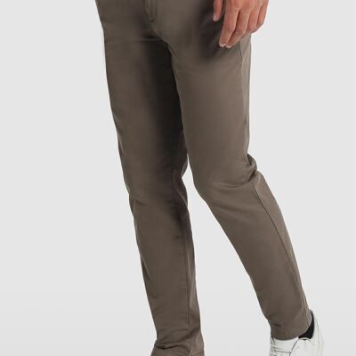 Pantaloni Bendorff da uomo per l'inverno 20 | 98% COTONE 2% ELASTAN Grigio - 293