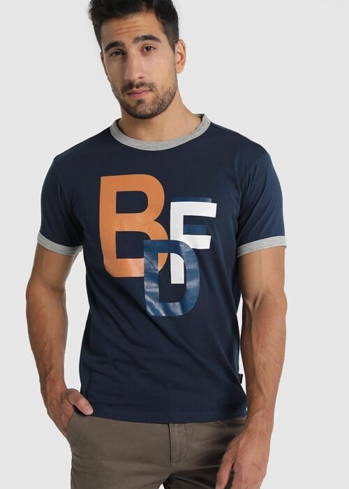 Bendorff T-Shirt for Mens in Winter 20 | 100% COTTON Navy - 269