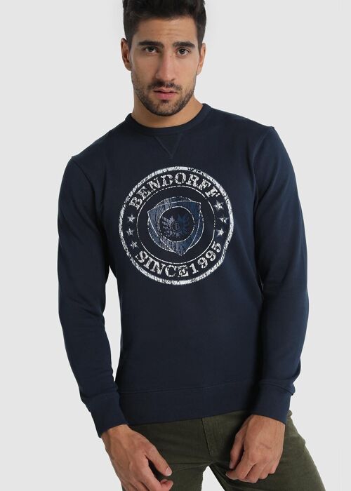 Bendorff Sweater for Mens in Winter 20 | 100% COTTON Navy - 269