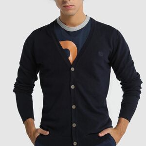 Cardigan Bendorff pour homme en hiver 20 | 80% COTON 20% NYLON Navy - 269