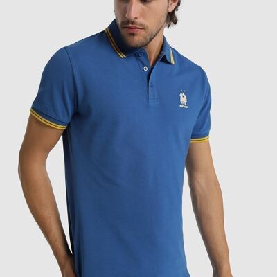 Bendorff Polo T-Shirt für Herren im Winter 20 | 100% BAUMWOLLE Blau - 267