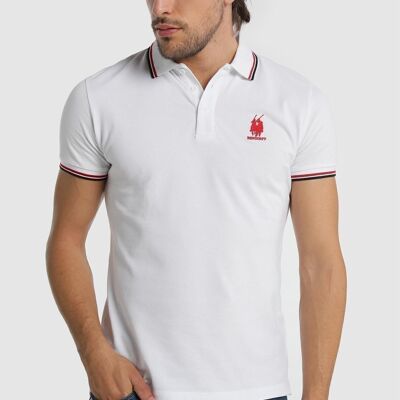 Bendorff Polo T-Shirt für Herren im Winter 20 | 100% BAUMWOLLE Weiß - 201