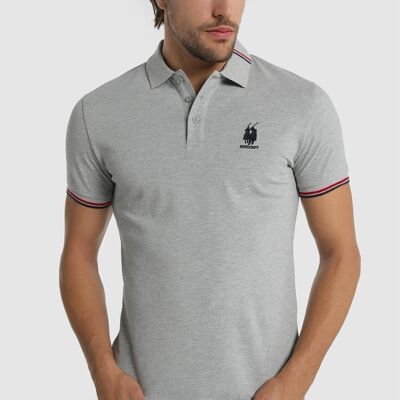 Bendorff Polo T-Shirt for Mens in Winter 20 | 100% COTTON Grey - 291