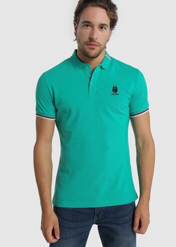 -Shirt polo Bendorff pour homme en hiver 20 | 100% COTON Vert - 271